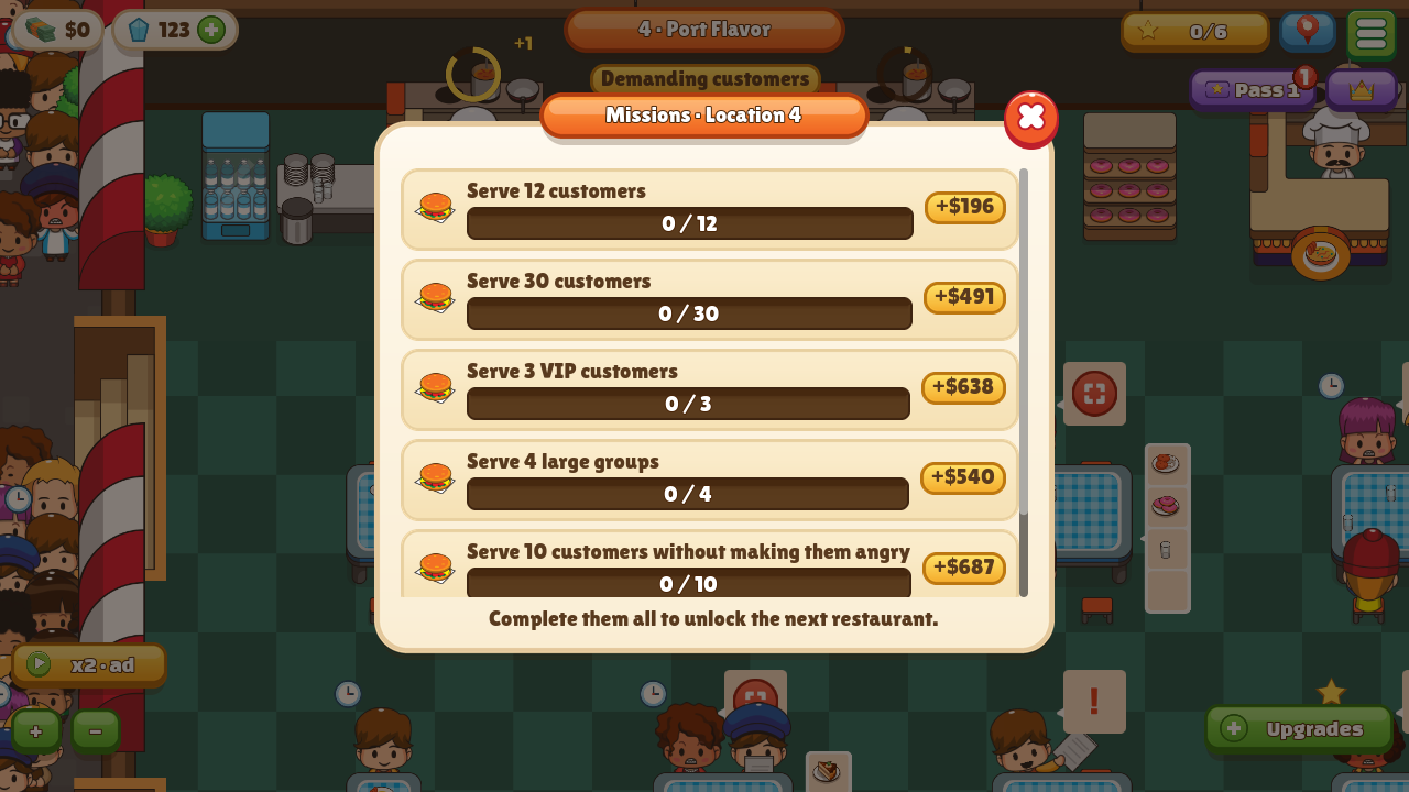 Cafeteria Dash · Game screenshots 3